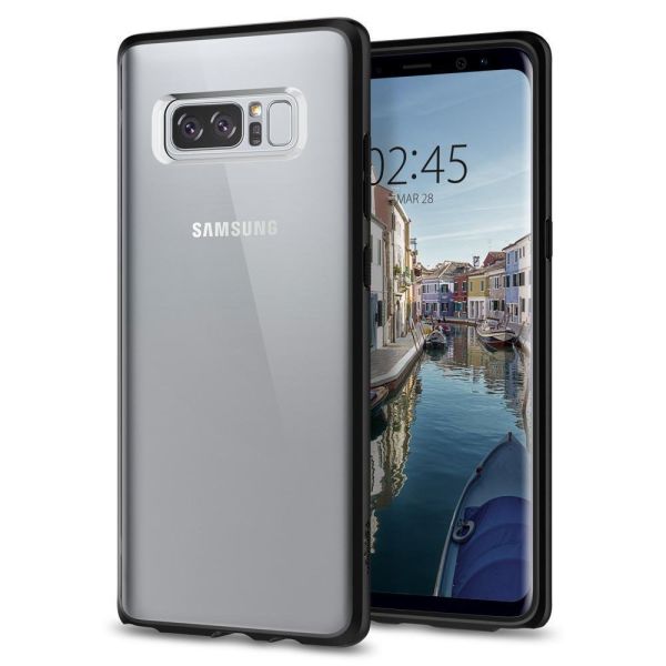 Spigen Galaxy Note 8 ile Uyumlu Kılıf Ultra Hybrid Matte Black