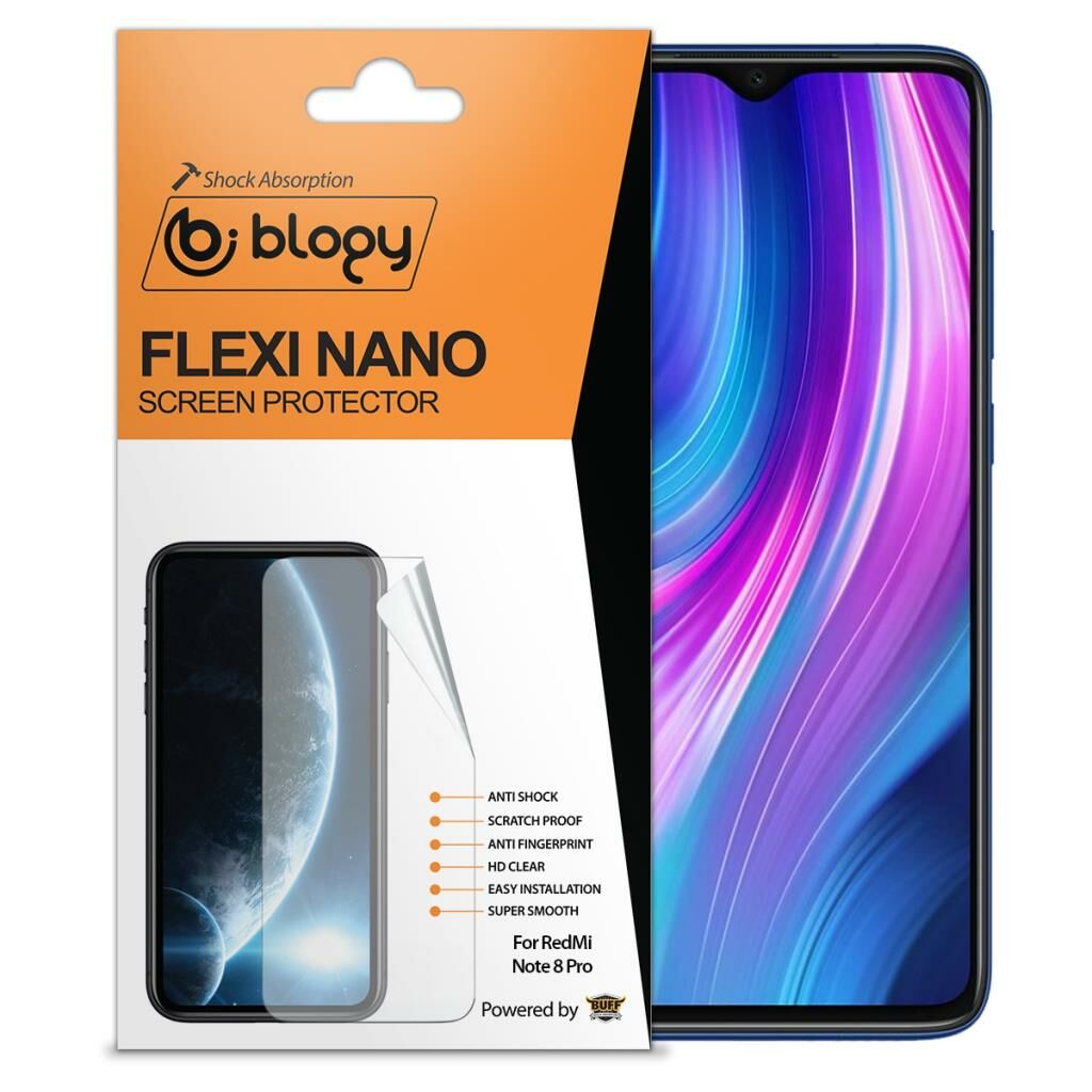Blogy Redmi Note 7 ile Uyumlu Flexi Nano Ekran Koruyucu