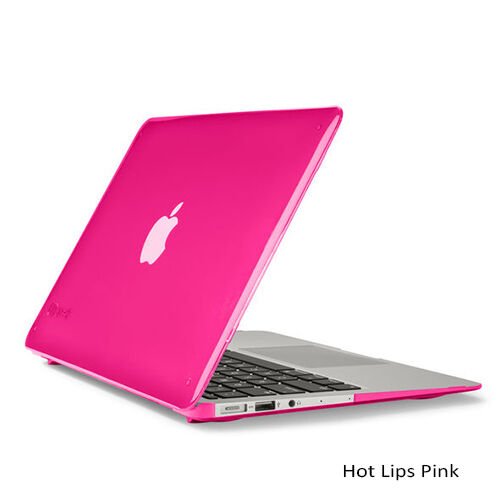 Speck SmartShell Macbook Air 11'' ile Uyumlu Koruma Kılıf Hot Lips Pink (Out)