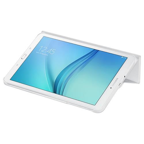 Galaxy Tab E 9.6'' T560 ile Uyumlu Bookcover Kılıf Beyaz EF-BT560BWEGWW (Outlet)