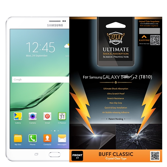 Buff Galaxy Tab S2 (T810) ile Uyumlu Ekran Koruyucu