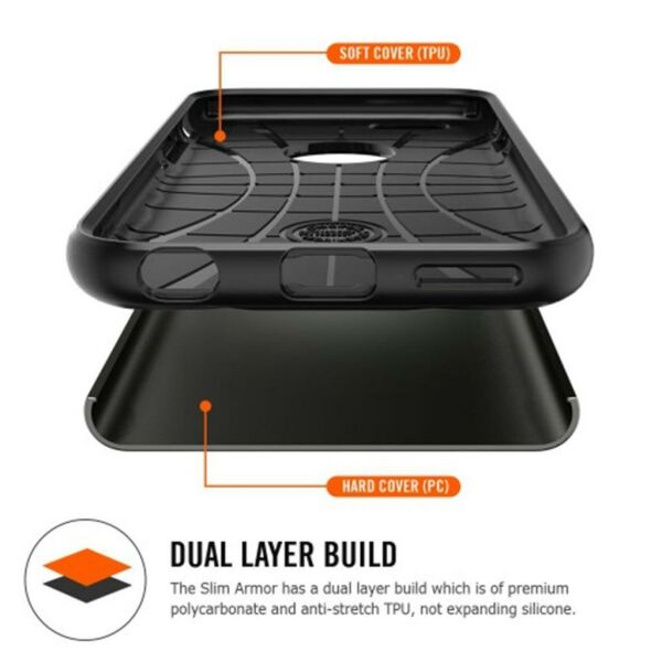 Spigen iPhone 6/6s ile Uyumlu Kılıf Slim Armor Shimmery White