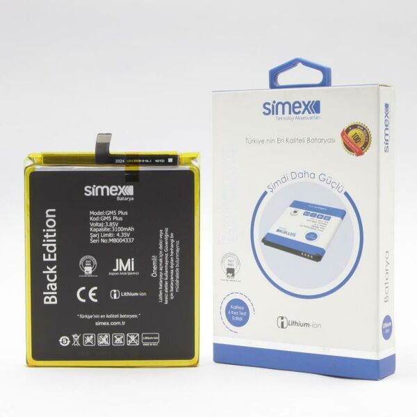 Simex GM5 Plus ile Uyumlu SBT-01 Batarya
