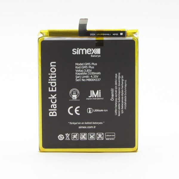 Simex GM5 Plus ile Uyumlu SBT-01 Batarya