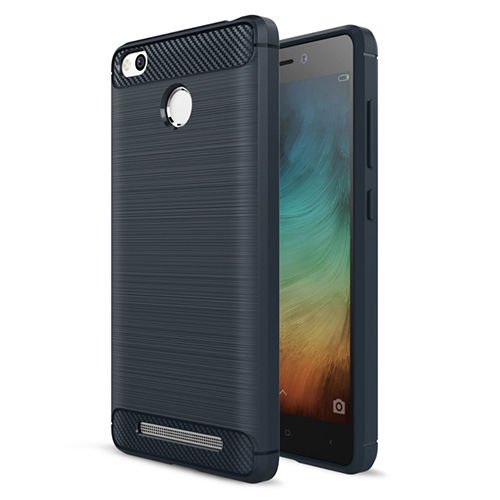 Red Mi 3 Pro ile Uyumlu Kılıf Room Silikon Lacivert