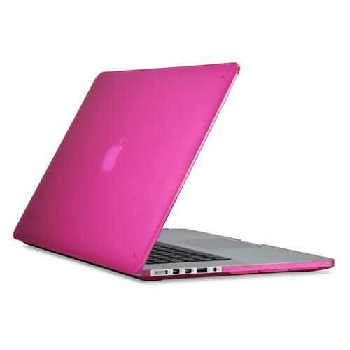 Speck SmartShell Macbook Pro Retina 15'' ile Uyumlu Koruma Kılıf Hot Lips Pink