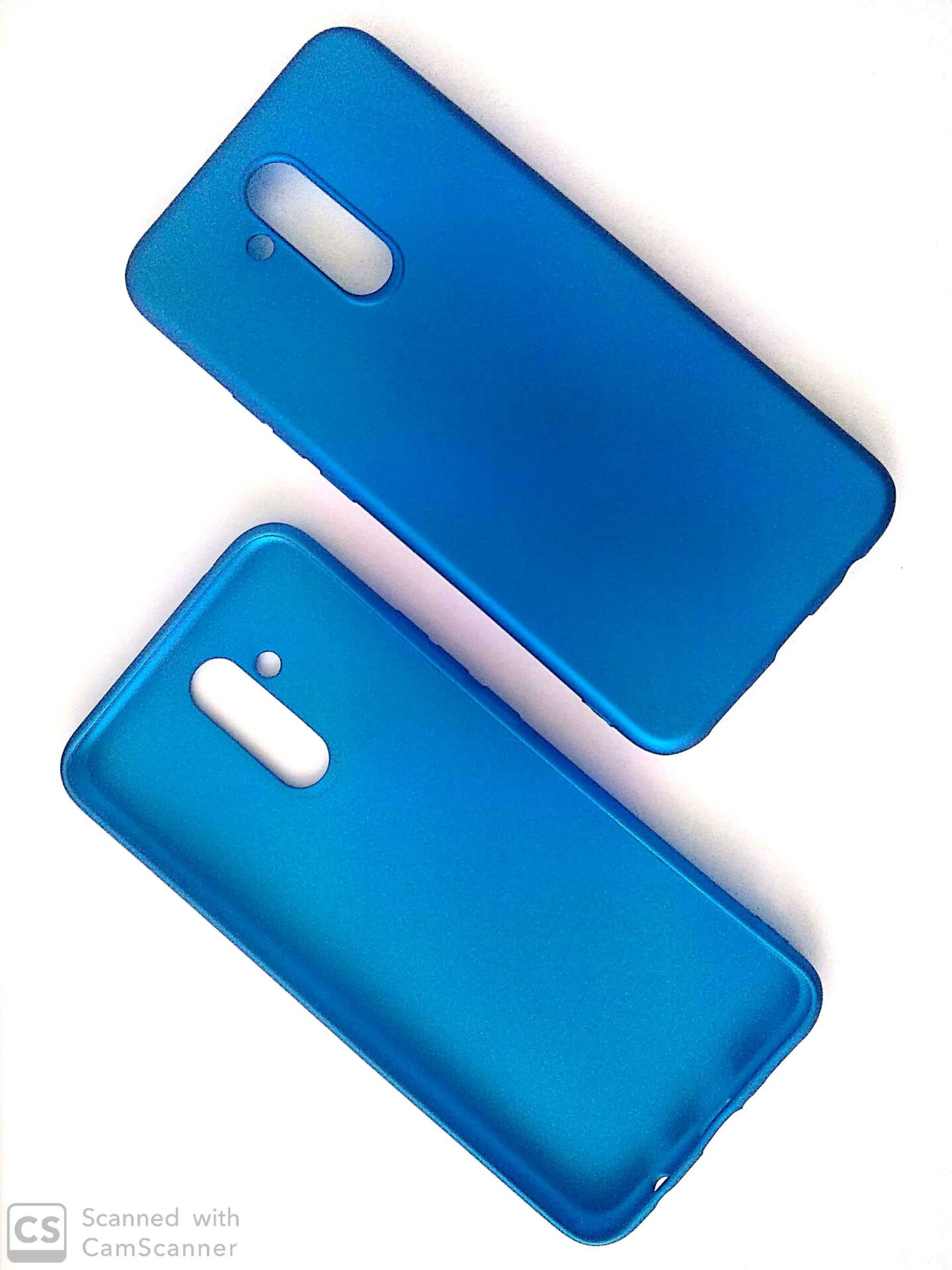 Jopus Mate 20 Lite ile Uyumlu Soft Silikon Kılıf  Mavi