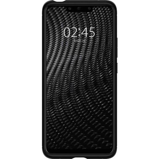 Spigen Mate 20 Pro ile Uyumlu Kılıf Rugged Armor Black