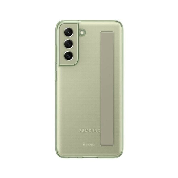 Galaxy S21 FE 5G ile Uyumlu İnce Kayışlı Kılıf Nane-EF-XG990CMEGWW