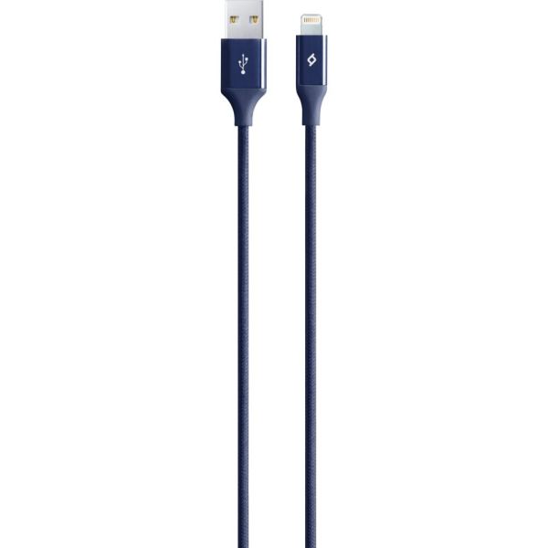 Ttec AlumiCable Lightning Kablo Lacivert 1.2M 2DK16L