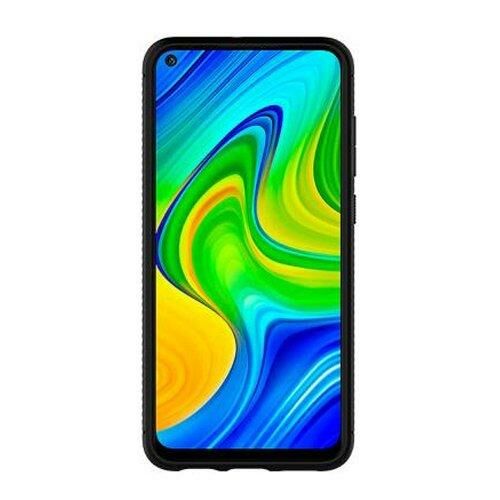 Spigen Redmi Note 9 ile Uyumlu Kılıf Rugged Armor Matte Black