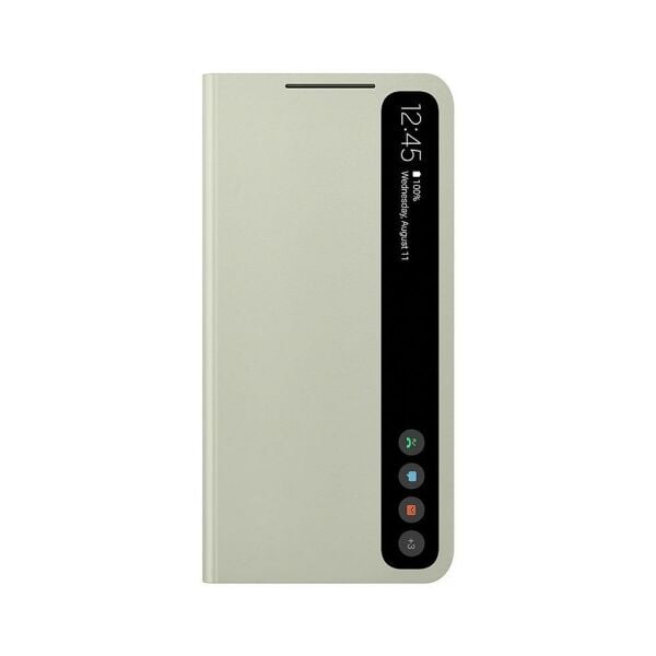 Galaxy S21 FE ile Uyumlu Smart Clear View Kılıf-Nane EF-ZG990CMEGTR