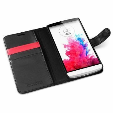 Spigen G3 ile Uyumlu Kılıf Slim Wallet S Cüzdan Black