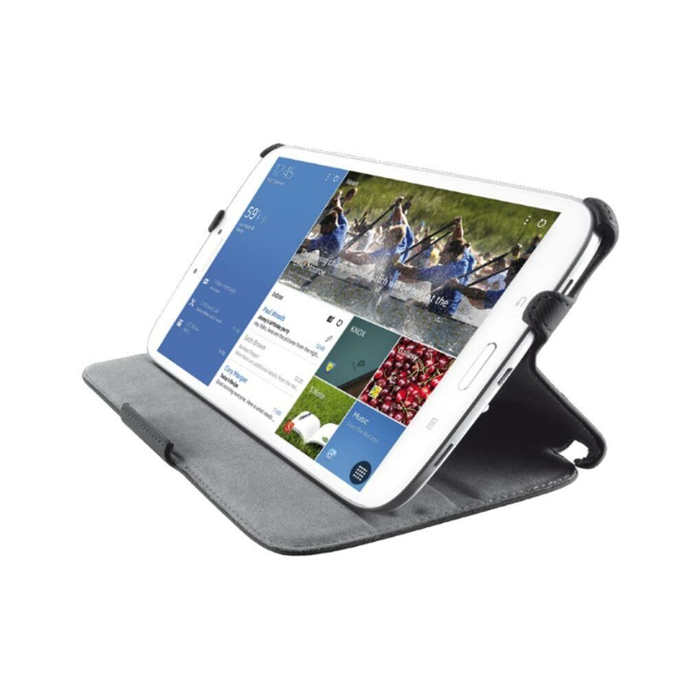 Trust 20010 Stile Folio Galaxy Tab4 8.0'' ile Uyumlu Tablet Kılıfı Siyah