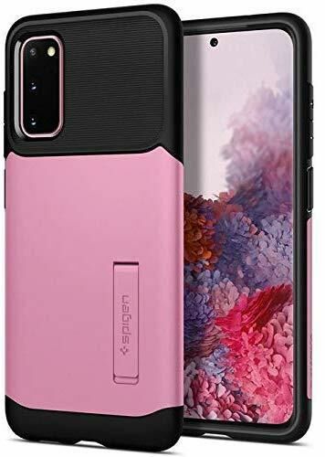 Spigen Galaxy S20 ile Uyumlu Kılıf Slim Armor Rusty Pink