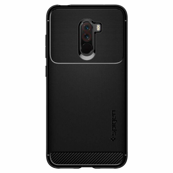 Spigen Pocophone F1 ile Uyumlu Kılıf Rugged Armor