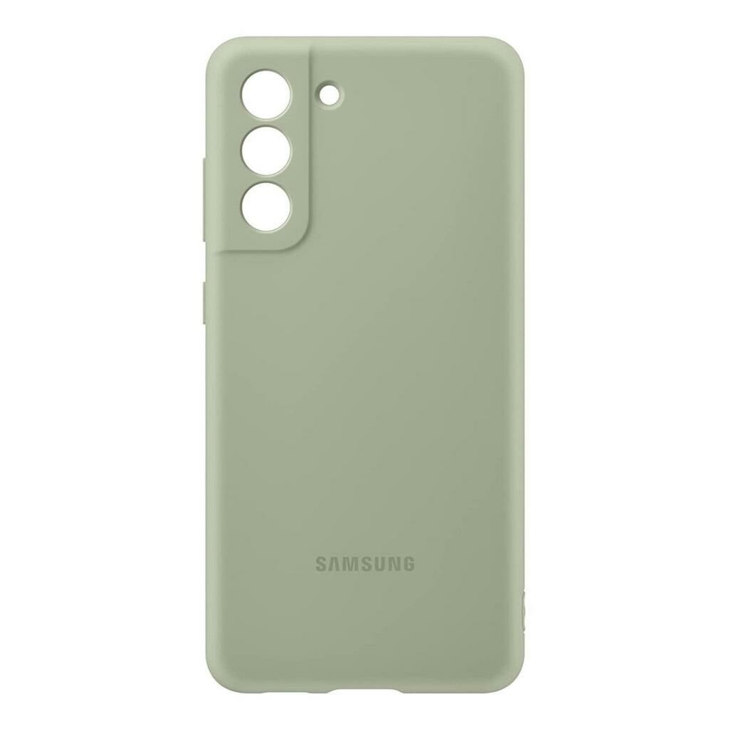 Galaxy S21 FE ile Uyumlu Silikon Kılıf Nane EF-PG990TMEGWW