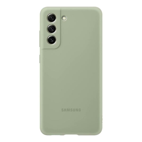 Galaxy S21 FE ile Uyumlu Silikon Kılıf Nane EF-PG990TMEGWW