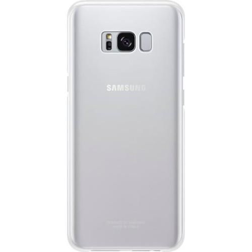 Galaxy S8+ ile Uyumlu Şeffaf Koruyucu Kılıf Gri EF-QG955CSEGWW