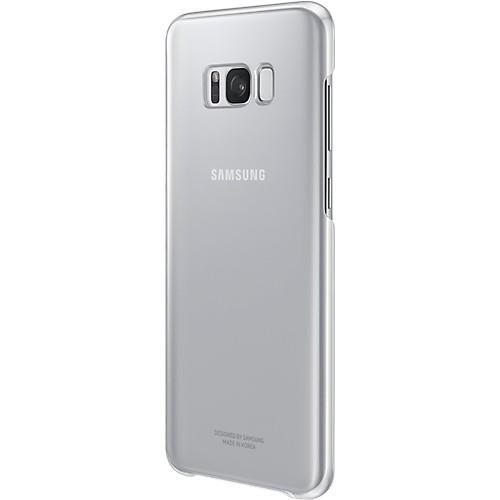 Galaxy S8+ ile Uyumlu Şeffaf Koruyucu Kılıf Gri EF-QG955CSEGWW