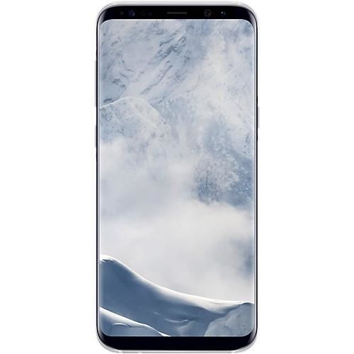 Galaxy S8+ ile Uyumlu Şeffaf Koruyucu Kılıf Gri EF-QG955CSEGWW