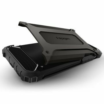 Spigen iPhone 6/6s ile Uyumlu Kılıf Tough Armor Tech Gun Metal