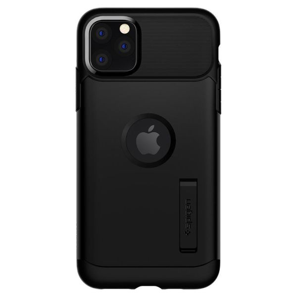 Spigen iPhone 11 Pro ile Uyumlu Kılıf Slim Armor Black