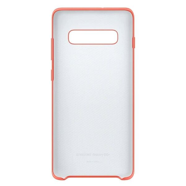 Galaxy S10 Plus ile Uyumlu Kılıf Silicone Cover Vişne Pembesi EF-PG975