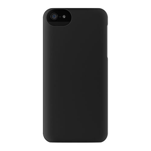 Adopted iPhone SE/5S/5 ile Uyumlu Lens Kılıf Mat Siyah APH11137