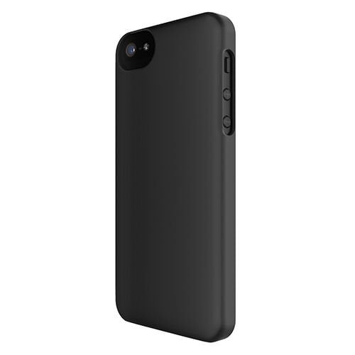 Adopted iPhone SE/5S/5 ile Uyumlu Lens Kılıf Mat Siyah APH11137