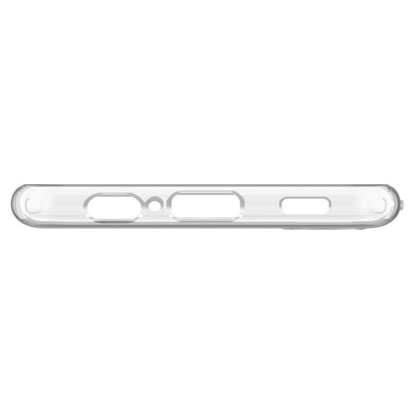 Spigen Galaxy A02 / Galaxy M02 ile Uyumlu Kılıf Liquid Crystal 4 Tarafı Tam Koruma Crystal Clear