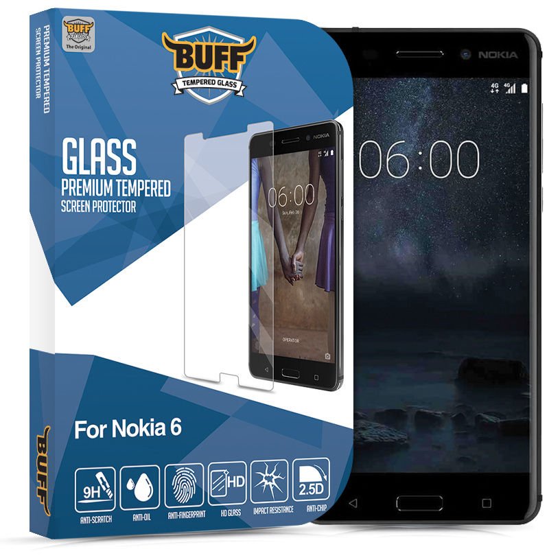 Buff Glass 6 ile Uyumlu Ekran Koruyucu Cam