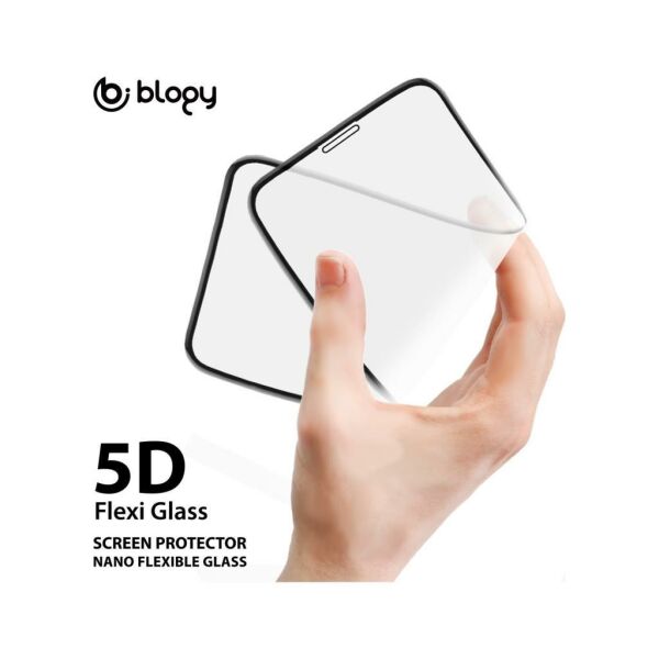 Blogy RedMi Note 7 ile Uyumlu Flexi 5D Ekran Koruyucu