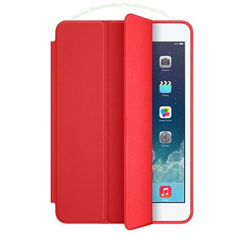 iPad Air 2 ile Uyumlu Standlı Kılıf Kırmızı
