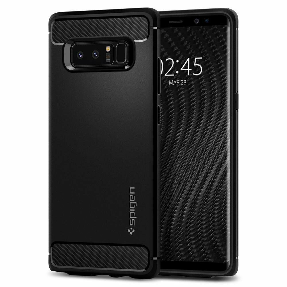 Spigen Galaxy Note 8 ile Uyumlu Kılıf Rugged Armor
