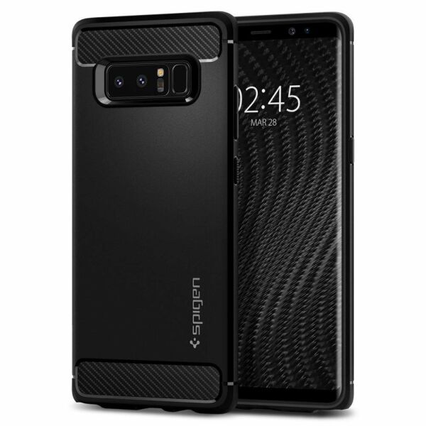 Spigen Galaxy Note 8 ile Uyumlu Kılıf Rugged Armor