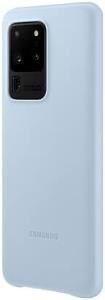 Galaxy S20 Ultra ile Uyumlu Kılıf Leather Cover Mavi EF-VG988LLEGWW