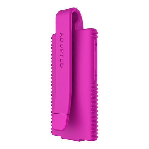 Adopted iPod Nano 7 ile Uyumlu Corduroy Clip Kılıf Pembe