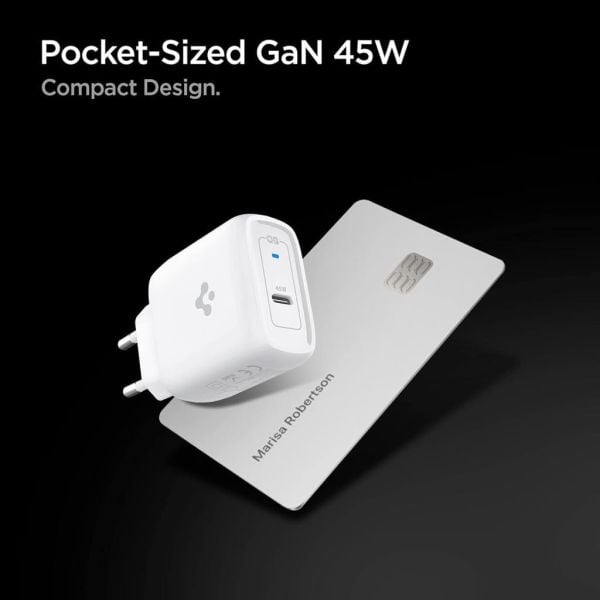 Spigen USB-C Duvar Şarj Cihazı PowerArc ArcStation Pro 45W Hızlı Şarj PE2015