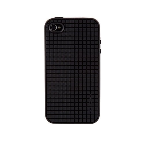 Speck iPhone 4S/4 ile Uyumlu PixelSkin HD Silikon Kılıf Siyah