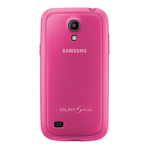 Galaxy S4 Mini i9190 ile Uyumlu Protective Cover Pembe EF-PI919BPEGWW