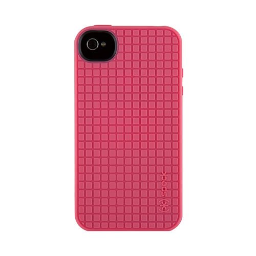 Speck iPhone 4S/4 ile Uyumlu PixelSkin HD Silikon Kılıf Pembe