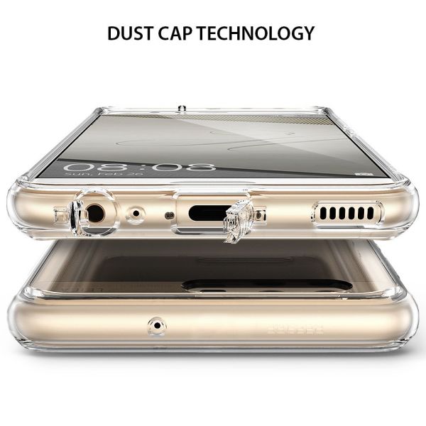 Ringke Fusion P10 ile Uyumlu Kılıf Smoke Black