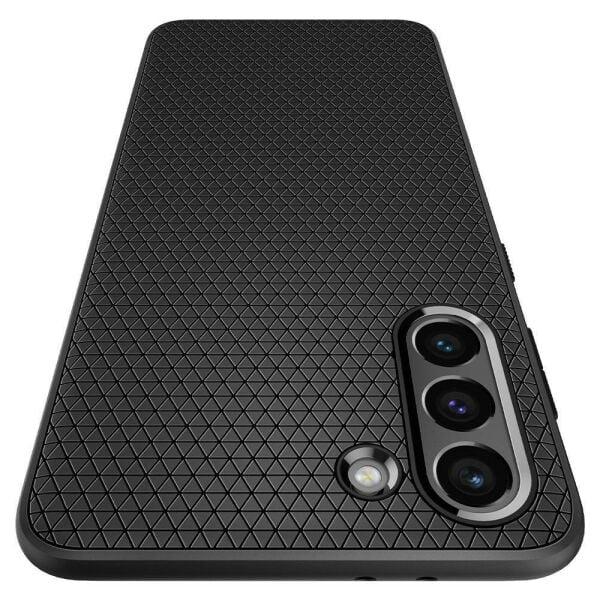 Spigen Galaxy S21 ile Uyumlu Kılıf Liquid Air Matte Black