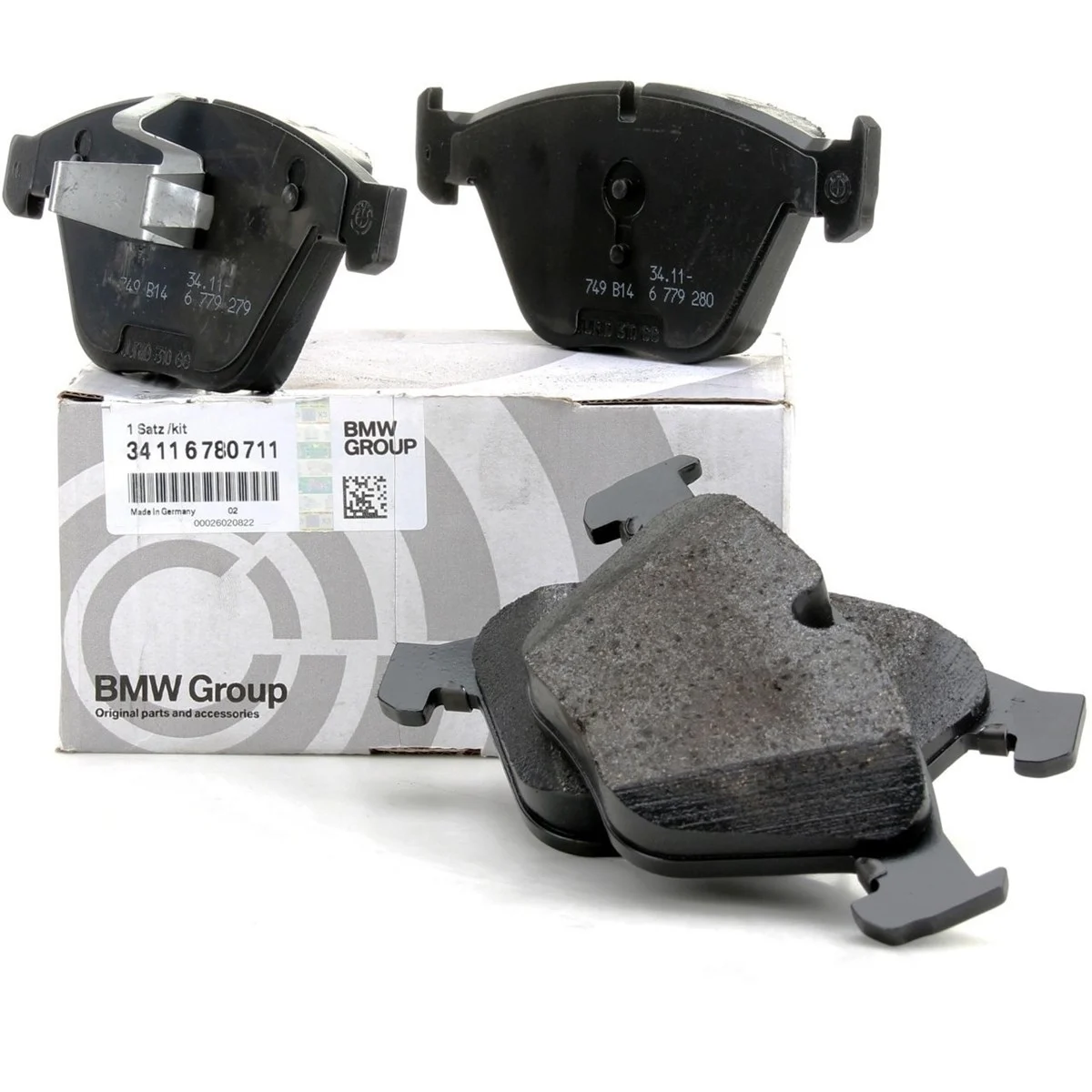 Bmw 3 Series E90 LCI Body Brake Pad Front Bmw Original Brand 34116780711