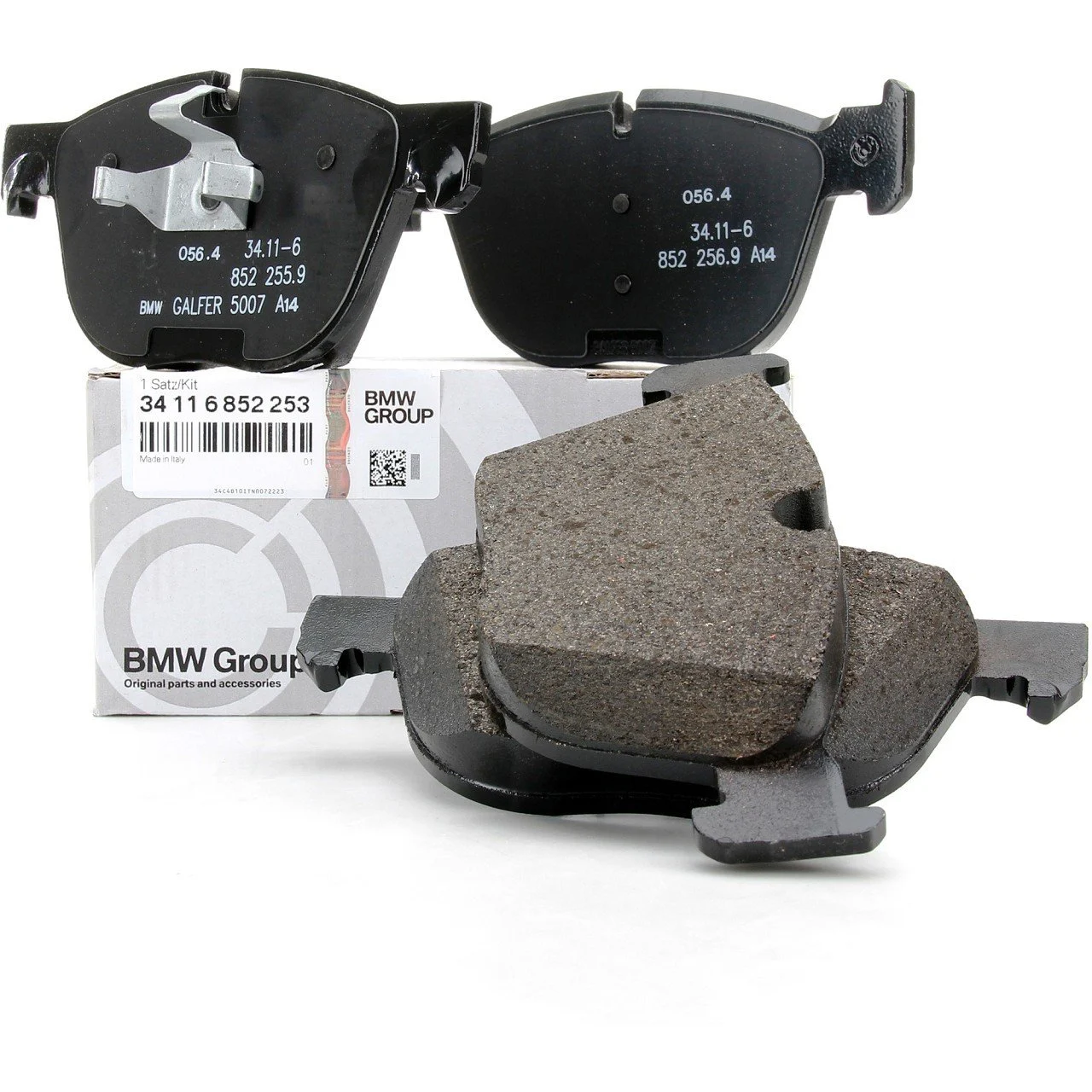 Bmw X6 Seri E71 Kasa Fren Balatası Ön Bmw Orijinal Marka 34116852253