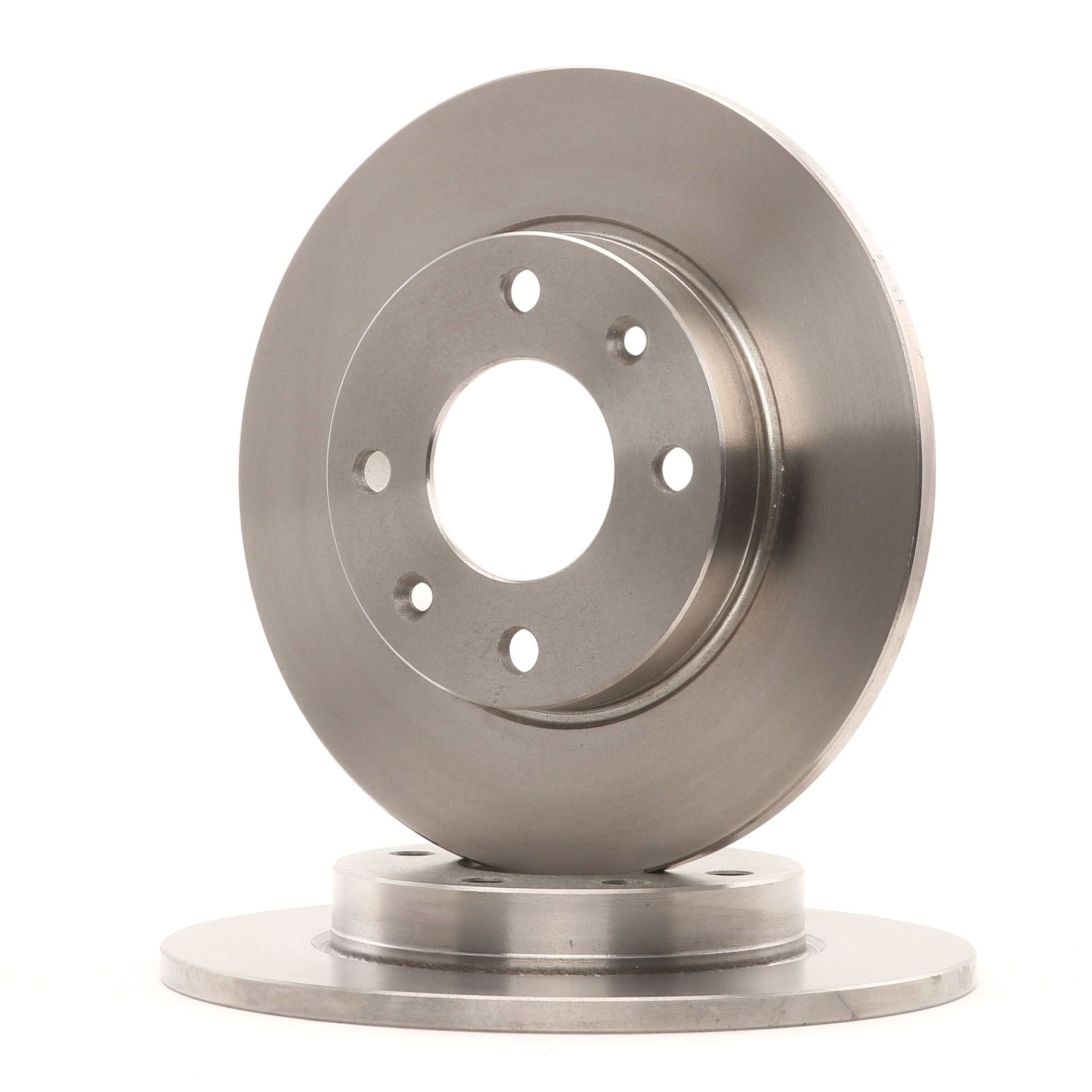 Peugeot 106 1991 - 2002 Front Brake Disc Set Valeo Brand 297200