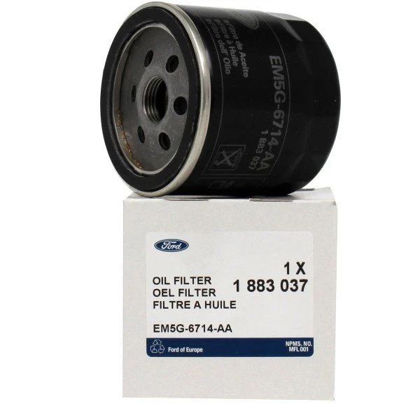 Ford Fiesta 2008-2018 1.25-1.4-1.6 Benzinli Yağ Filtresi Orijinal EM5G6714AA