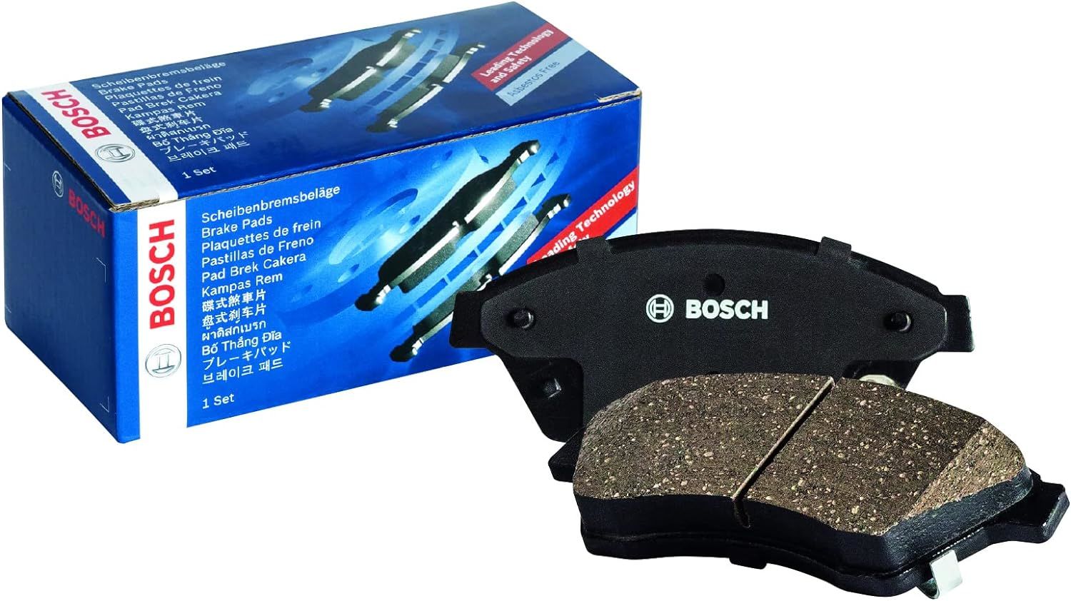 Volkswagen Golf 5 Ön Fren Balatası Takımı Bosch Marka 0986495213 - 1J0698151F