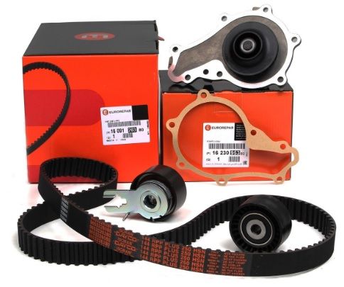Citroen C1 1.4 HDi Timing Set Water Pump Complete Set Eurorepar Brand 1609120380